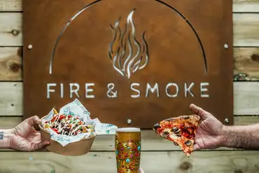 Fire and Grill restaurant with food available throughout the day