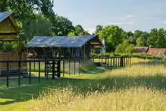 Safari tents at Swallowfields Luxury Glamping Retreat