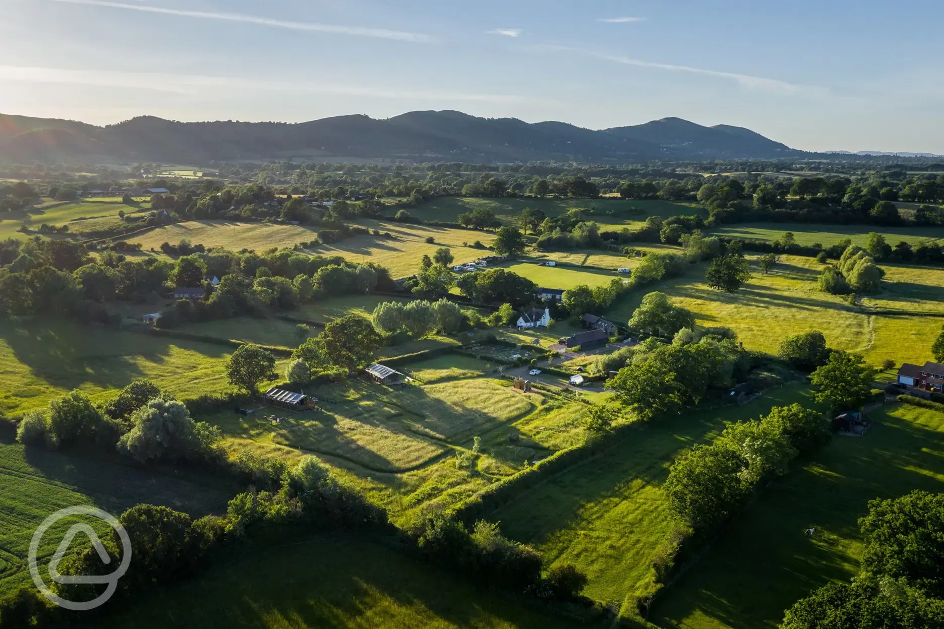 Aerial of the site