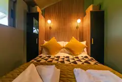 Safari tent - double bedroom one Safari tent - double bedroom one