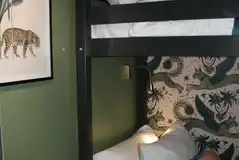 Safari tent - bunk bedroom Safari tent - bunk bedroom