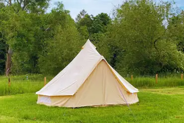 Unfurnished bell tents