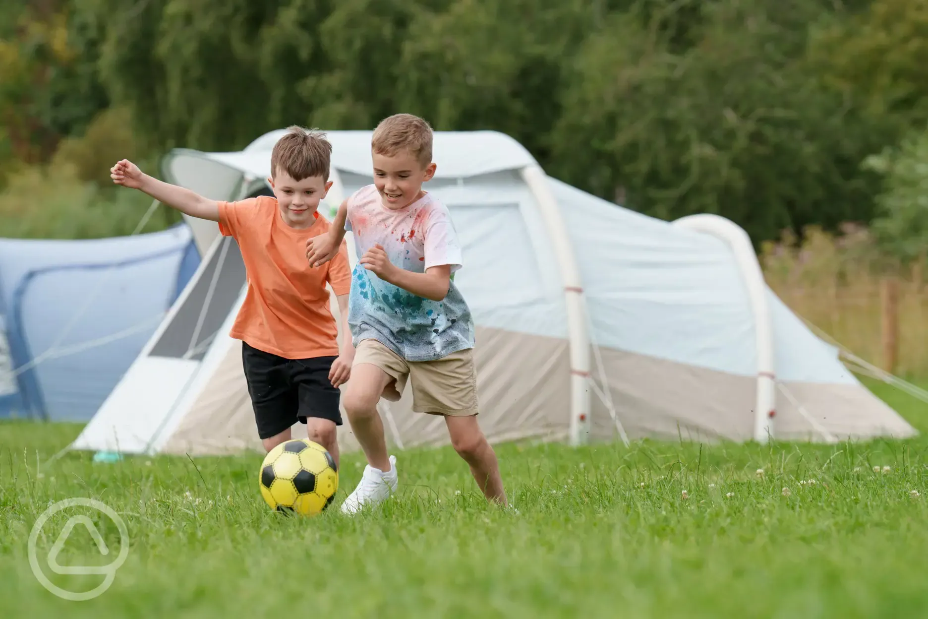 Camping pitches