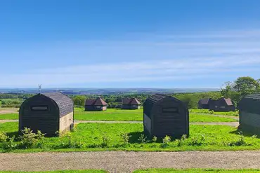 Pods and countryside views