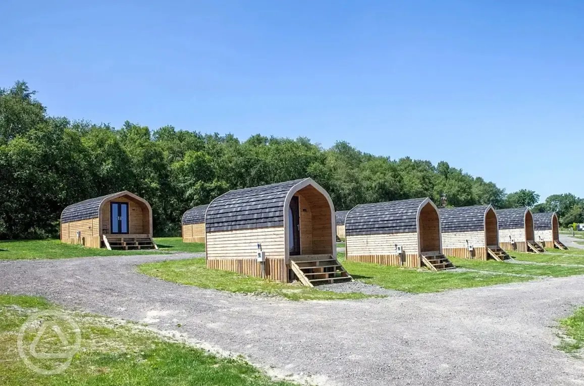 Camping pods