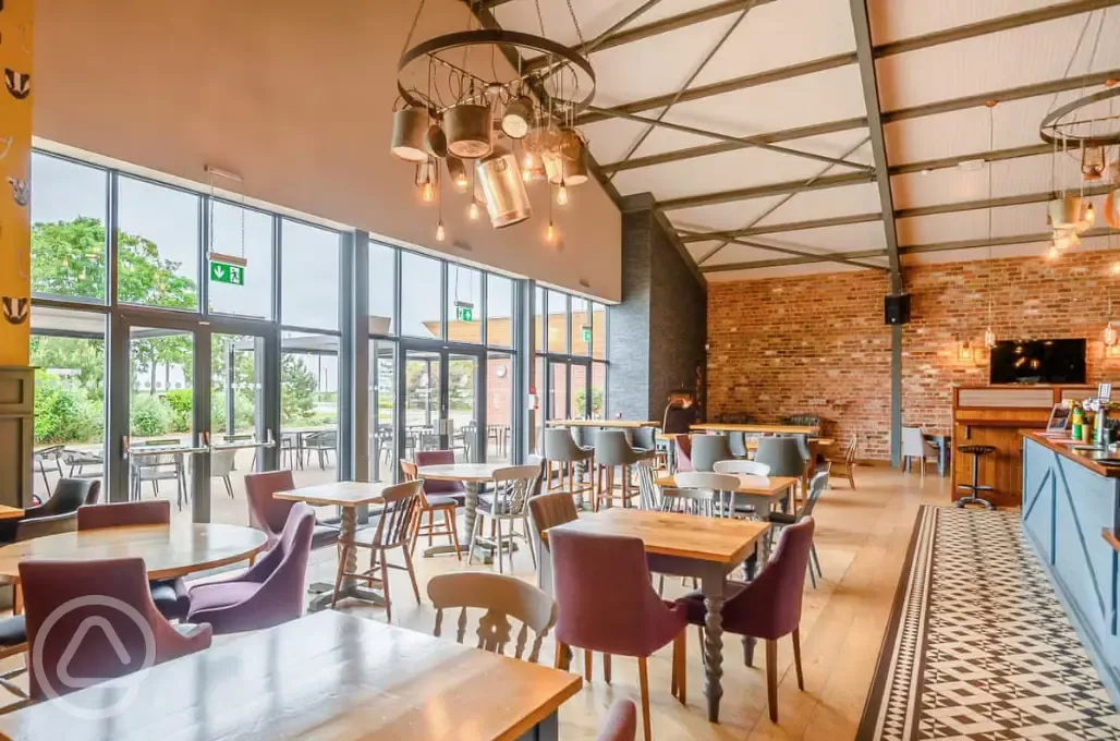 Badgers barn and restaurant interior 