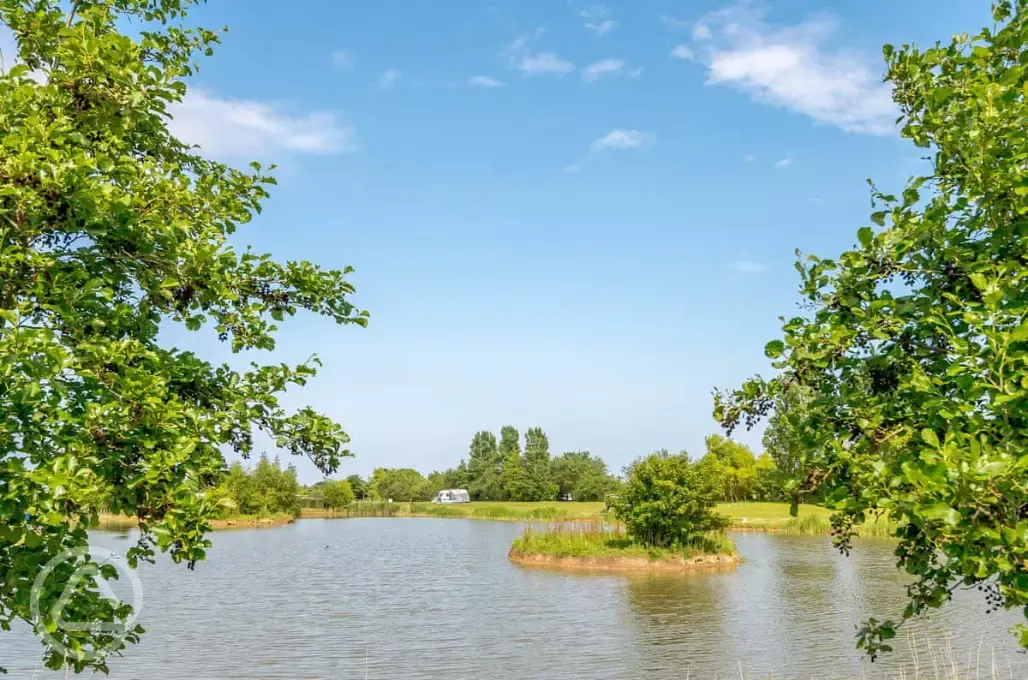 Grange Leisure Park's fishing lake stocked with carp, bream, roach, perch