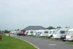 Fully serviced gravel hardstanding pitch (3m x 9m)