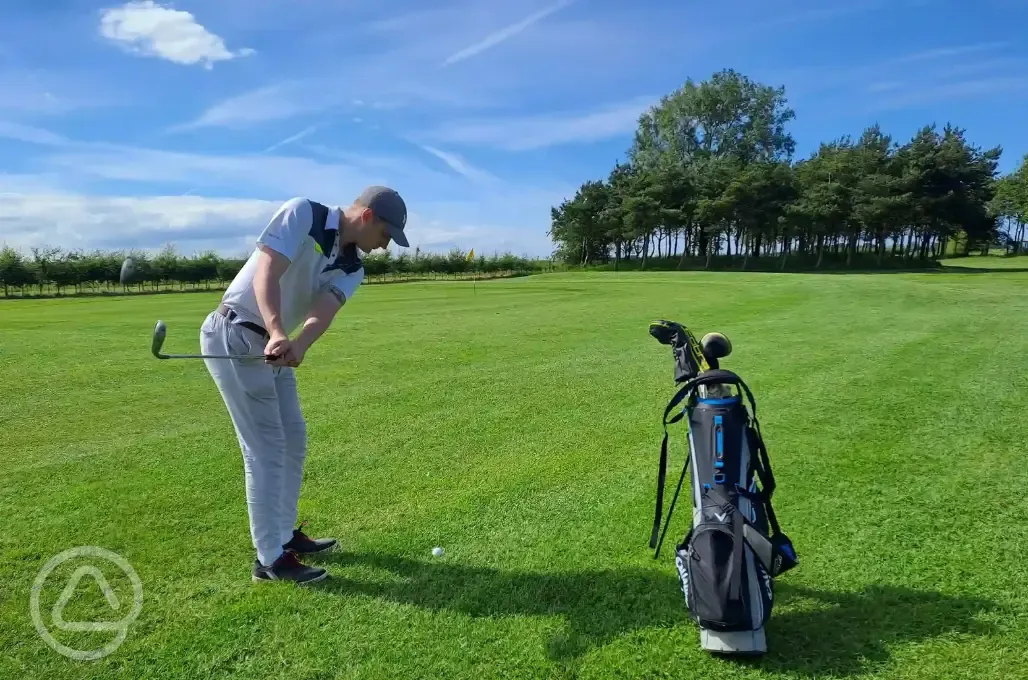 9-hole golf course at Grange Leisure Park