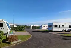Fully serviced hardstanding caravan pitches