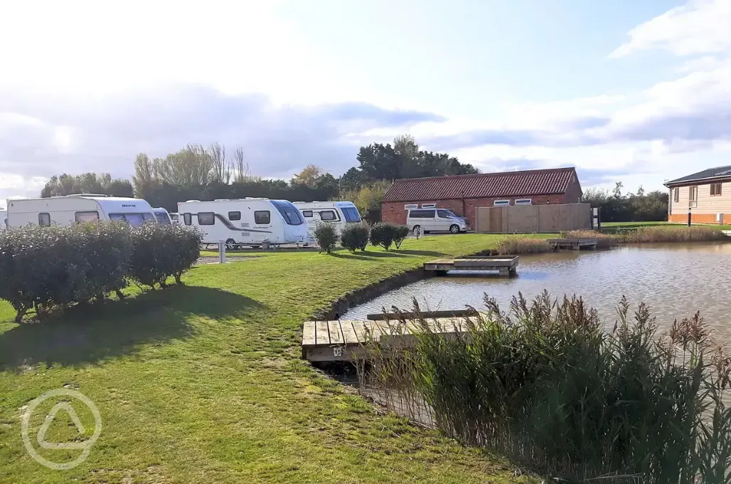 Lakeside pitches