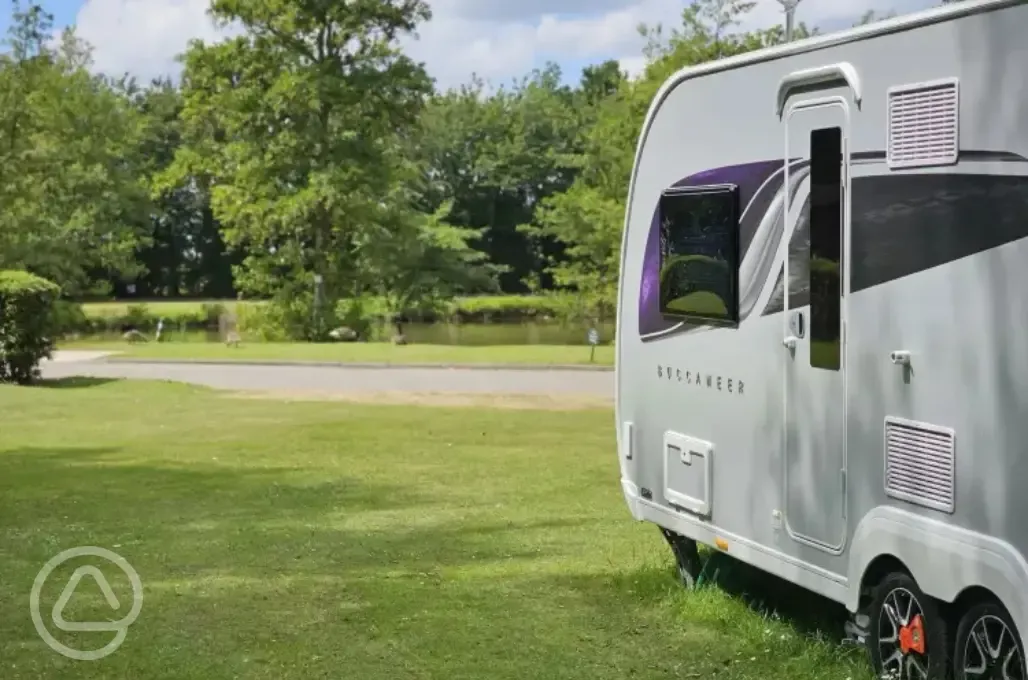 Fully serviced hardstanding pitches