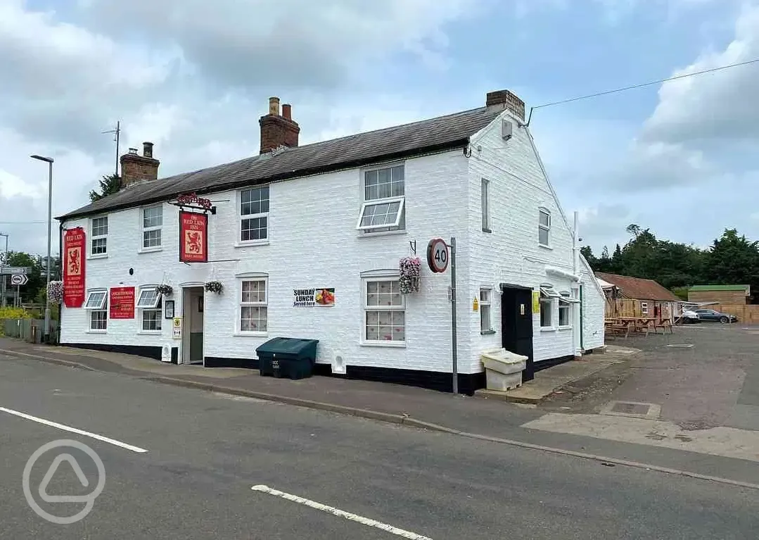 The Red Lion onsite pub