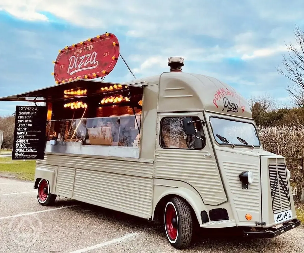 Food trucks on the weekend