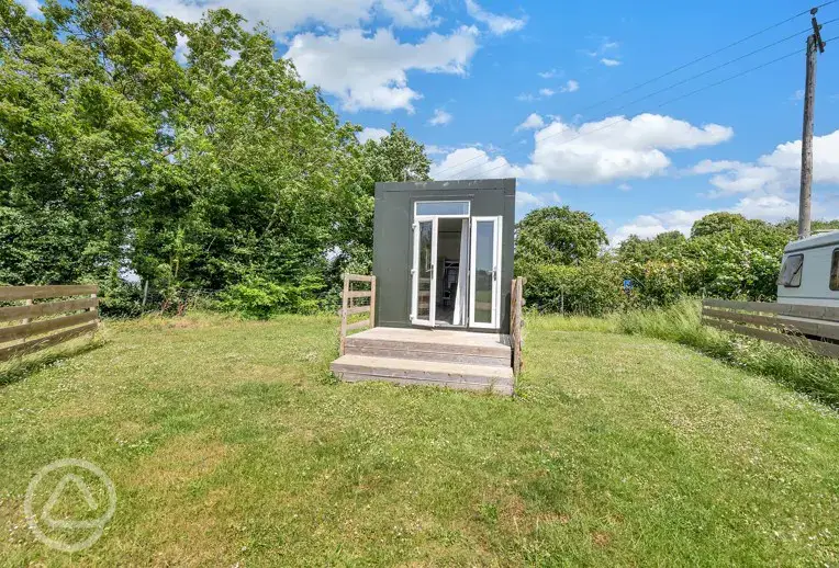 Glamping cabin