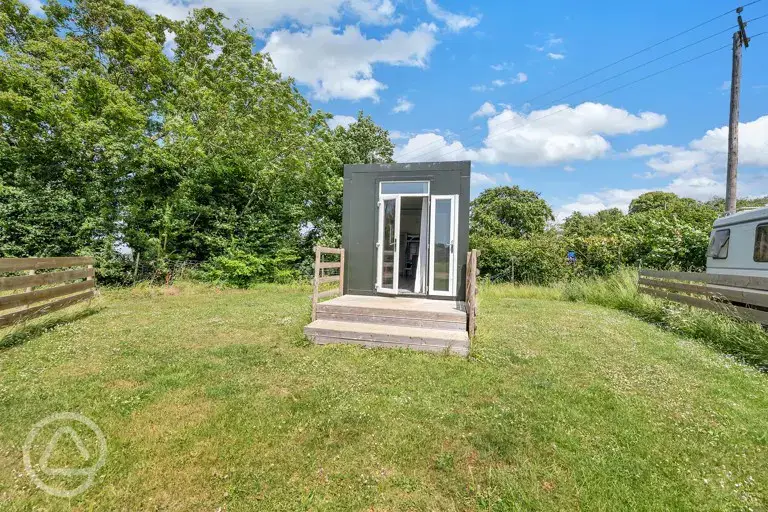 Glamping cabin