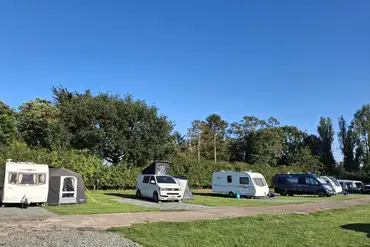 Electric hardstanding touring pitches