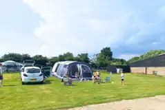 Electric grass tent pitches Electric grass tent pitches