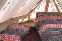 Bell tent interior