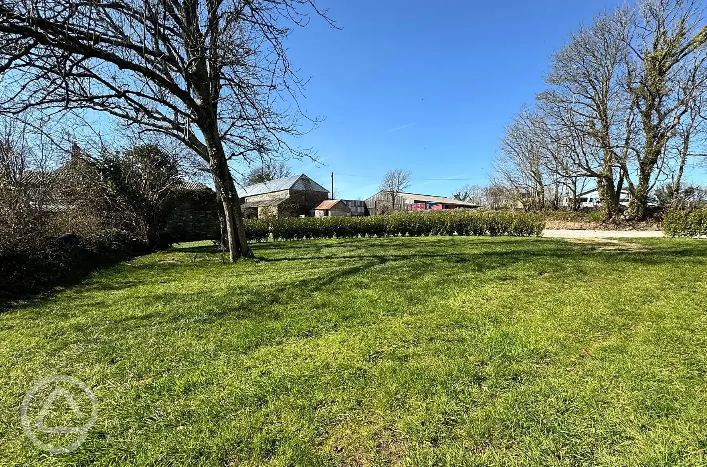 Laurel non electric grass and gravel campervan pitch