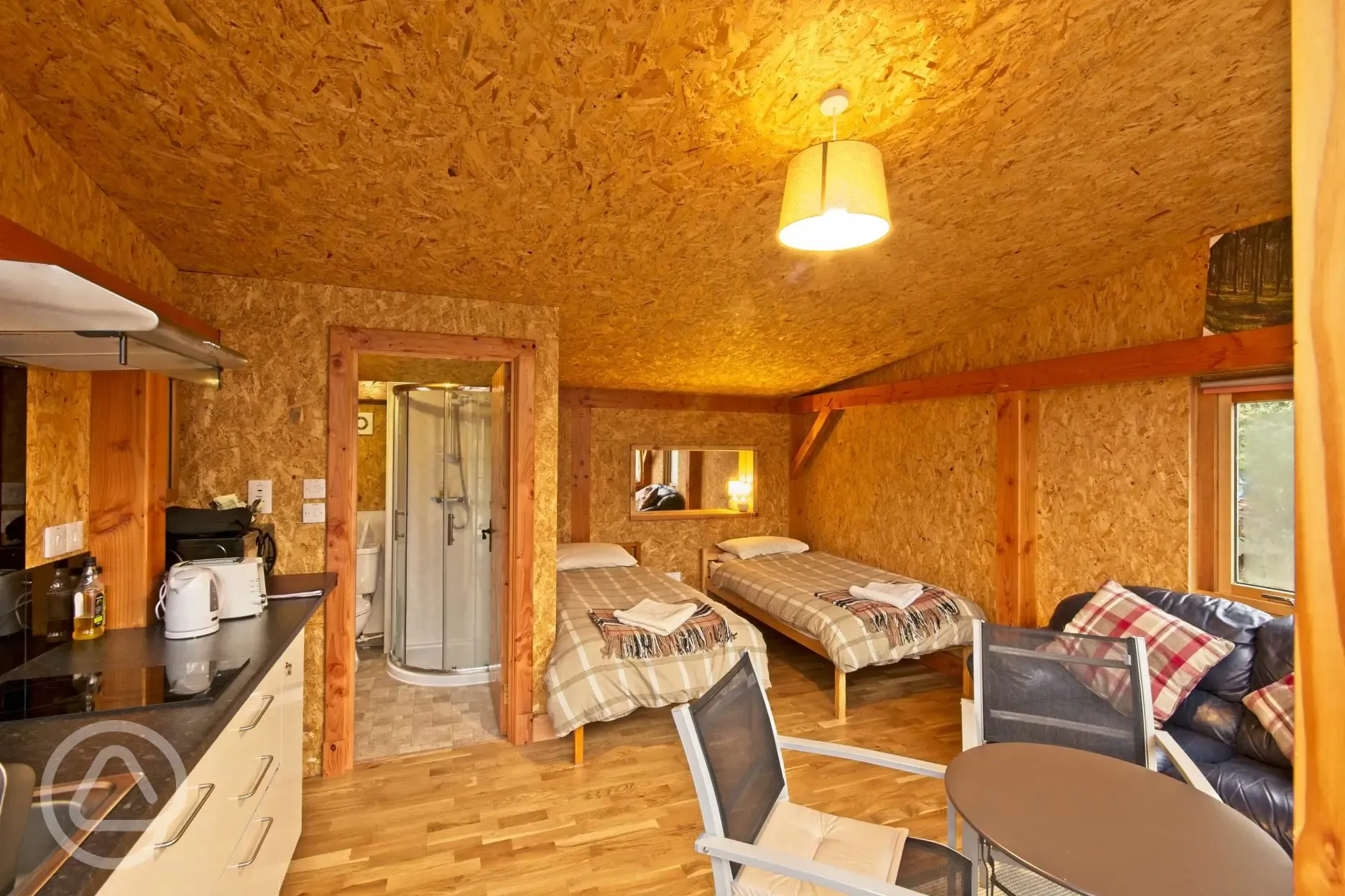 Microlodge interior