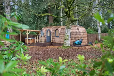 Glamping cabin