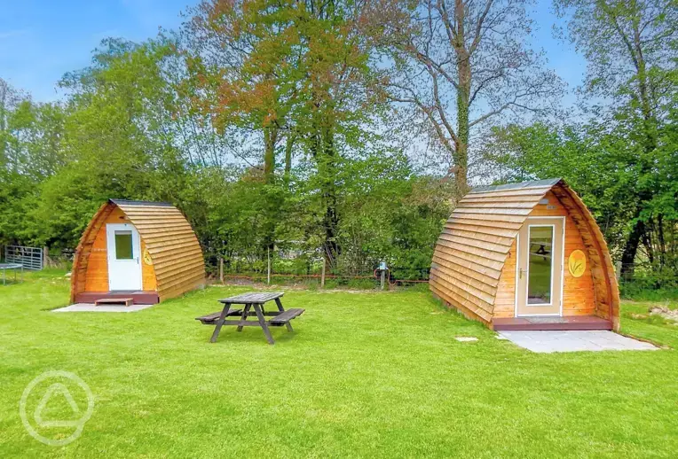 Camping pods
