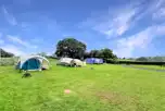 Non electric grass tent pitches