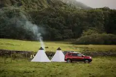 Non electric grass pitches with tree views