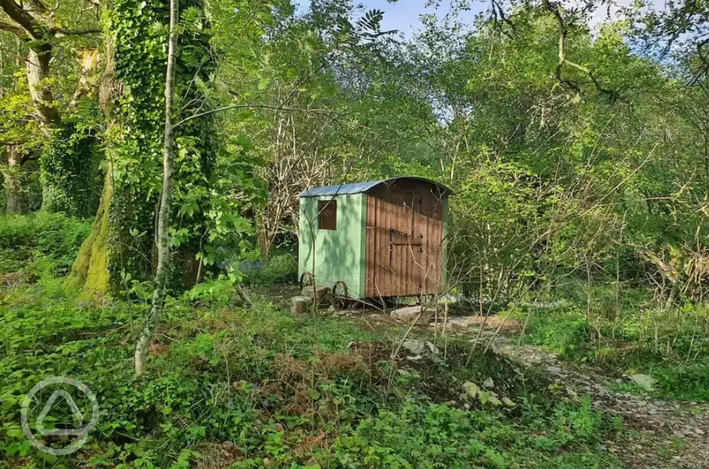 Woodmans shepherd's hut (sleeping two)