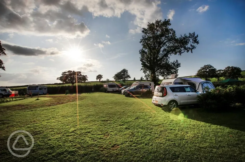 Optional electric grass and hardstanding pitches