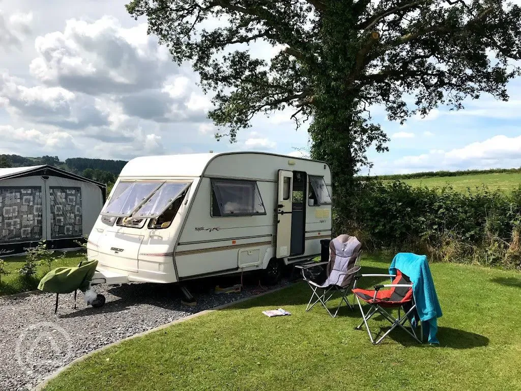 Optional electric grass and hardstanding pitches