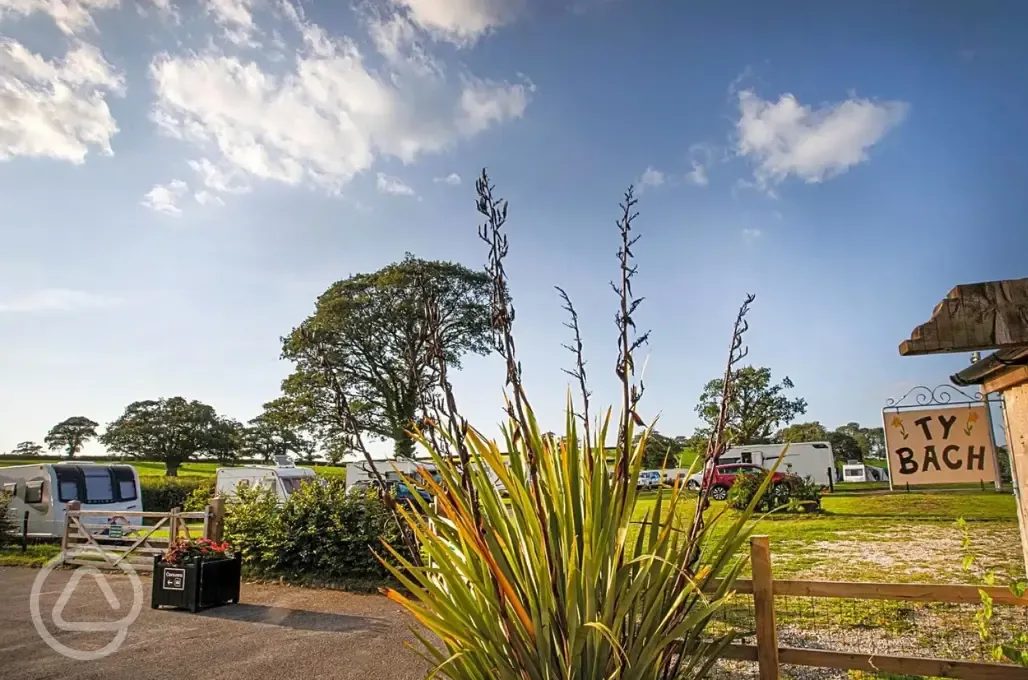 Optional electric grass and hardstanding pitches