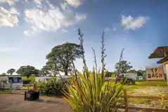 Optional electric grass and hardstanding pitches Optional electric grass and hardstanding pitches