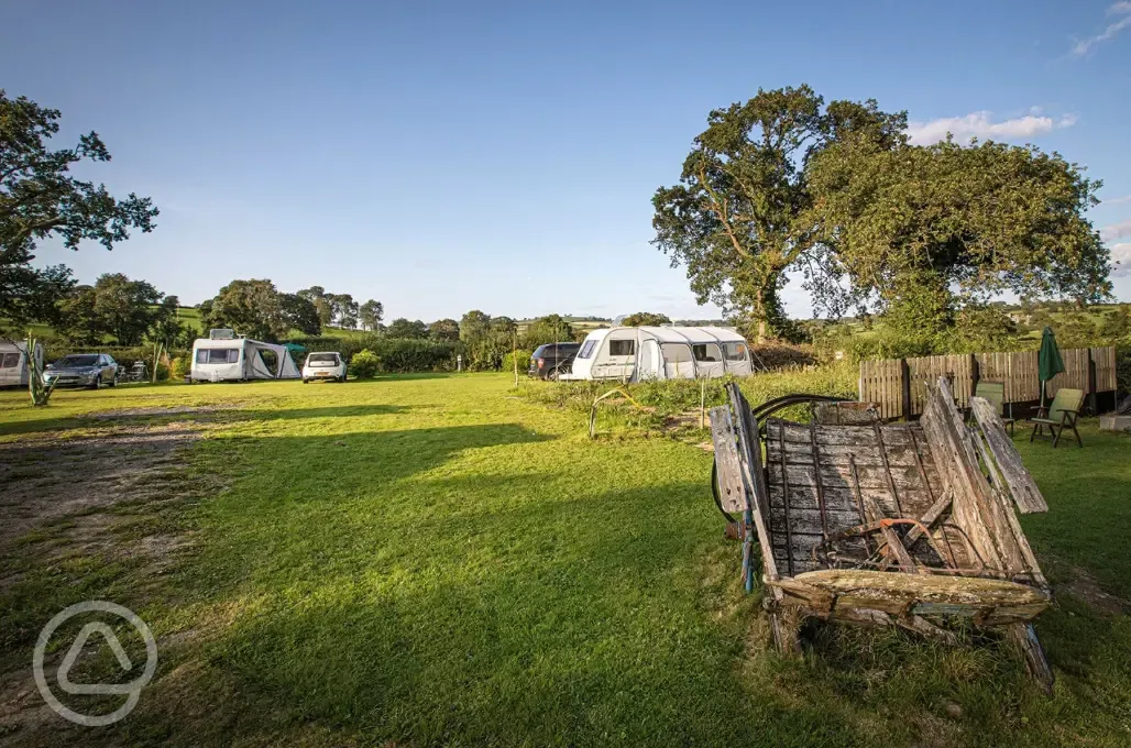 Optional electric grass and hardstanding pitches