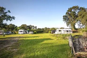 Hardstanding and grass pitches with optional 10 amp hook ups
