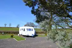 Optional electric grass and hardstanding pitches Optional electric grass and hardstanding pitches