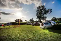 Optional electric grass and hardstanding pitches Optional electric grass and hardstanding pitches