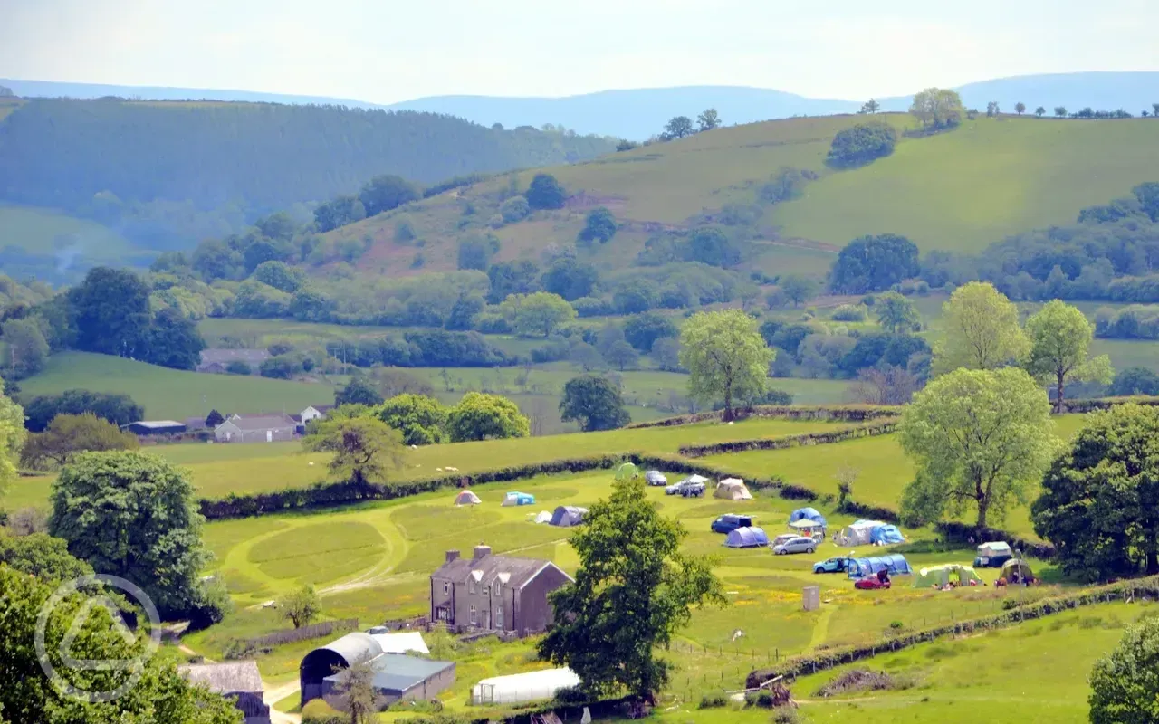 Aerial of the site