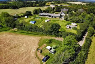 Aerial of Quarry Park Camping