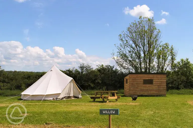 Willow unfurnished bell tent