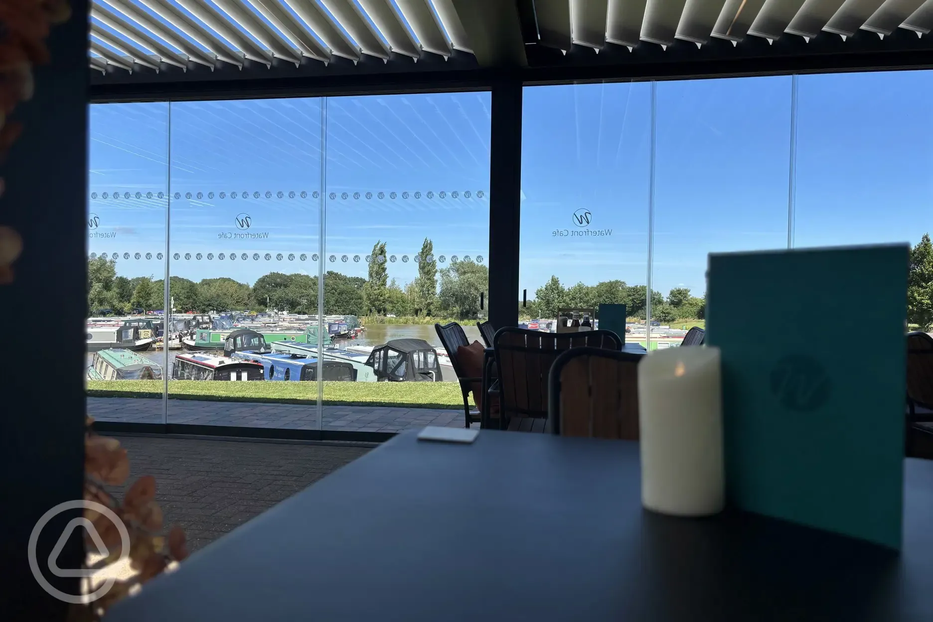 Waterfront Cafe outside area