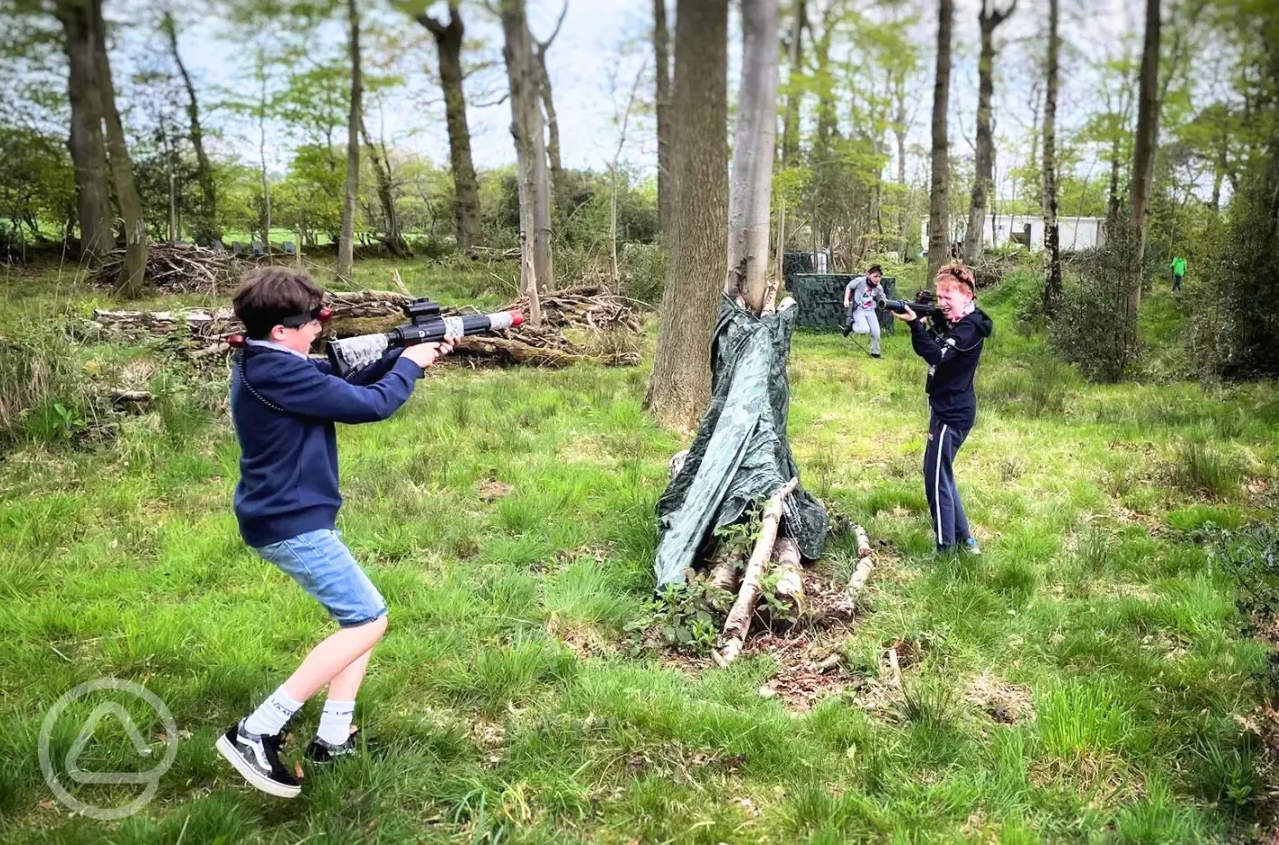 Woodland Warrior Lasertag (extra cost)