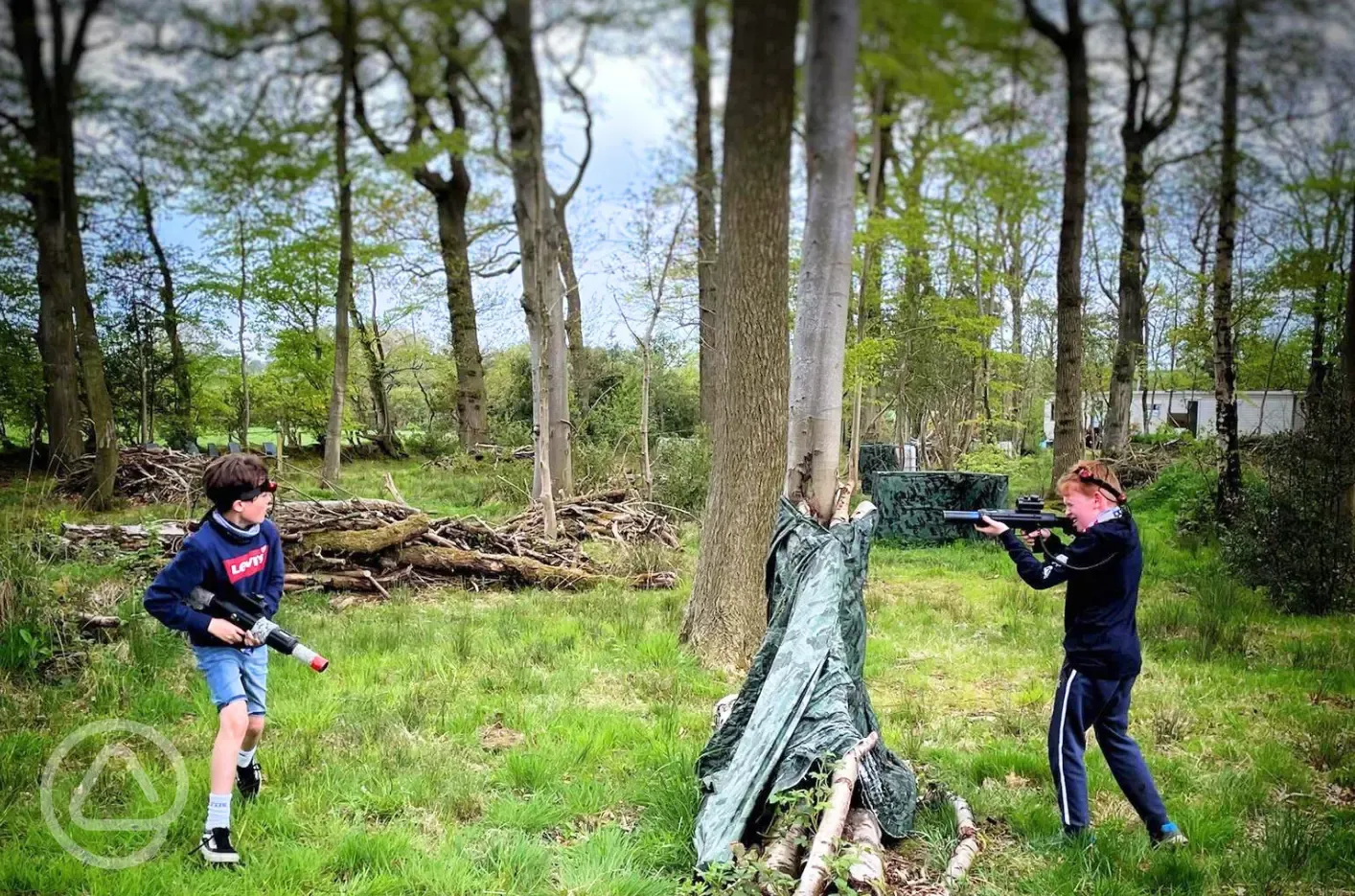 Woodland Warrior Lasertag (extra cost)