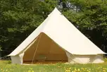 Unfurnished bell tent (bring all the usual camping gear)