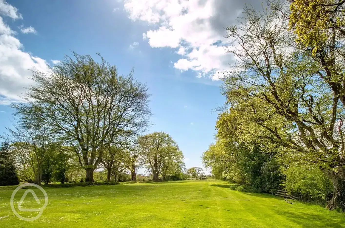 Non electric grass pitches (4m x 8m) for tents only