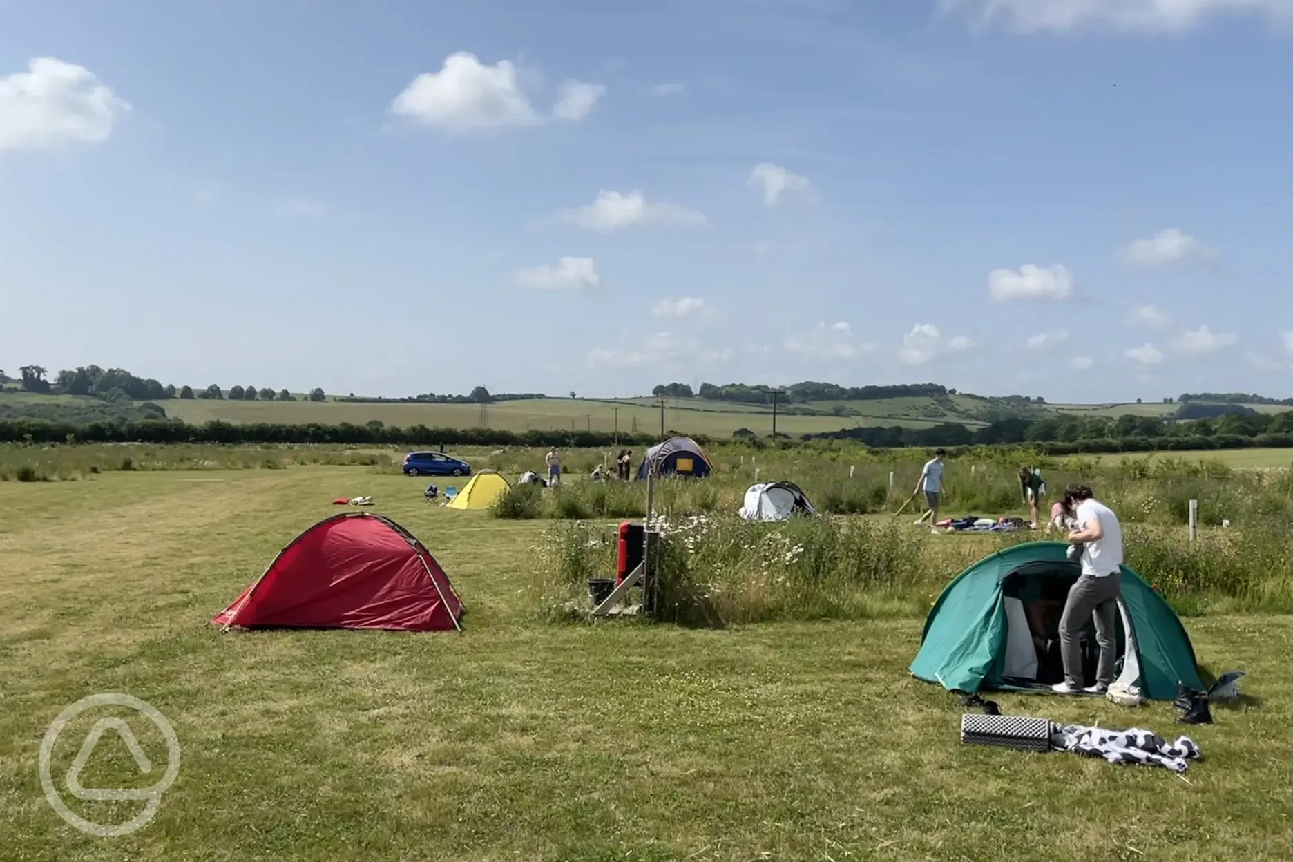 Non electric grass pitches