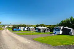 Electric grass and gravel pitches