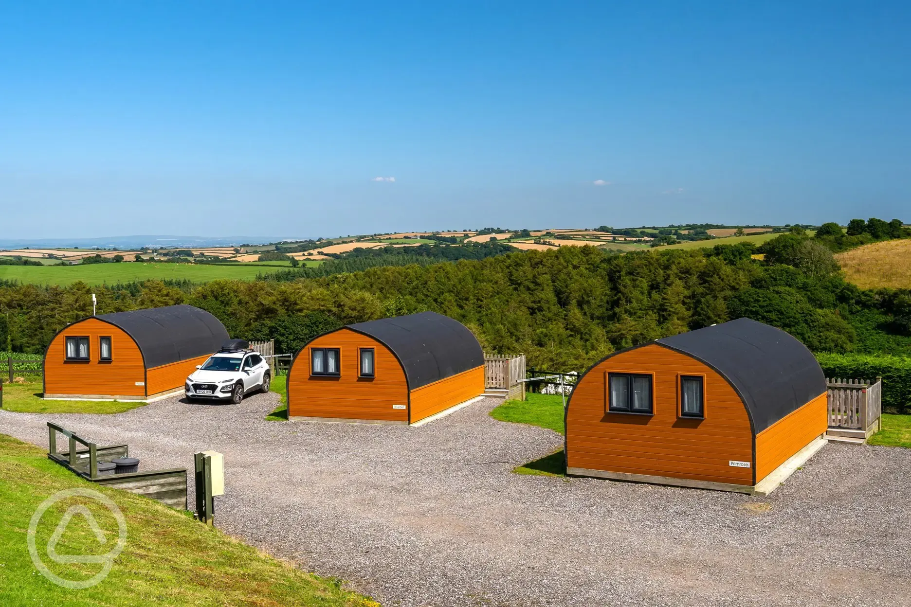 Glamping pods