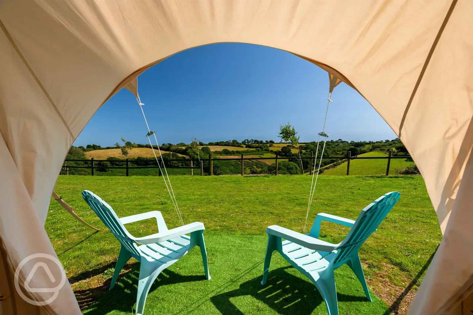 Bell tent views